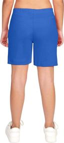 img 3 attached to 🚲 Premium Quality CAOMP Girls’ Bike Short: 100% Organic Cotton for Sports and Under Skirts