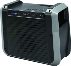 img 1 attached to RCA RPJ060 Portable Projector Home Theater Entertainment System with Built-in Handles and Speakers - Ideal for Outdoor Use - Black/Graphite (RPJ060-BLACK/GRAPHITE)