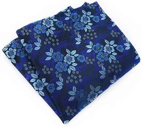 img 2 attached to Boys' Brown Hanky and Orange Petal Necktie - Stylish Neckties Accessory