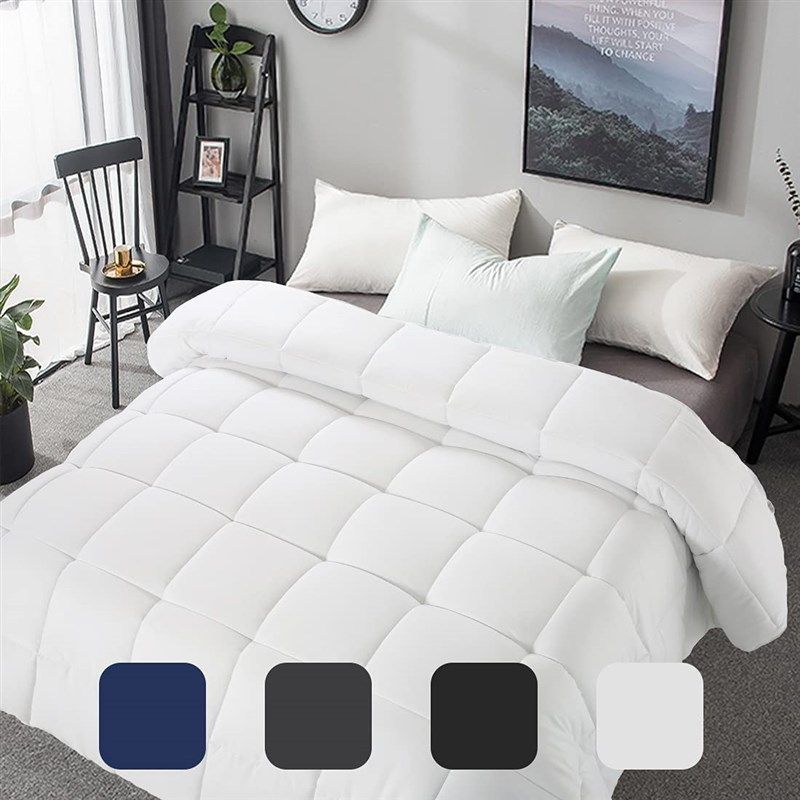 comforter seasons lightweight alternative breathable 로고