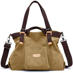 img 1 attached to Chikencall Handbags Shoulder Crossbody Armygreen Women's Handbags & Wallets in Hobo Bags