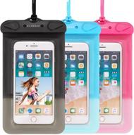 waterproof armband outdoor iphone samsung cell phones & accessories logo