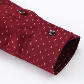 img 1 attached to Aiyino Cotton Sleeve 17 Wine Red