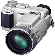 sony dscf717 5mp digital camera: high-resolution imaging with 5x optical zoom logo