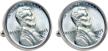 lincoln steel penny silvertone coin logo