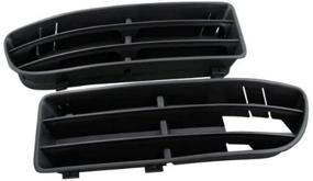 img 1 attached to 🚗 Pair of Black Lower Insert Vent Grilles for Volkswagen VW Jetta Bora Mark Mk 4 99-04, Part Number 1J5 853 666 C & 1J5 853 665 - Brand New & On Sale!