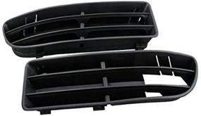 img 2 attached to 🚗 Pair of Black Lower Insert Vent Grilles for Volkswagen VW Jetta Bora Mark Mk 4 99-04, Part Number 1J5 853 666 C & 1J5 853 665 - Brand New & On Sale!