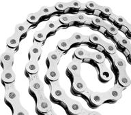 nickel plated sram power chain ii pc 1 logo