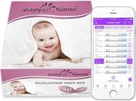 easy@home combo kit: 50 ovulation test strips + 20 pregnancy test strips - accurate lh & hcg detection logo