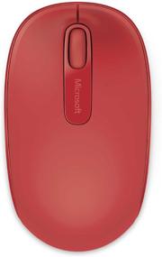 img 3 attached to Microsoft Wireless Mobile Mouse 1850 - Flame Red (U7Z-00031)