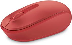 img 4 attached to Microsoft Wireless Mobile Mouse 1850 - Flame Red (U7Z-00031)