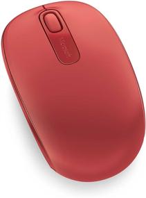 img 1 attached to Microsoft Wireless Mobile Mouse 1850 - Flame Red (U7Z-00031)