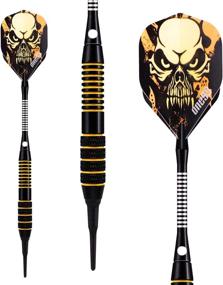 img 2 attached to ONE80 Soft Tip Darts Set: 16g, 12-Pack Steel/Brass Barrel with Extra Flights, Aluminum Shafts, Flight Protectors & Tool Kit