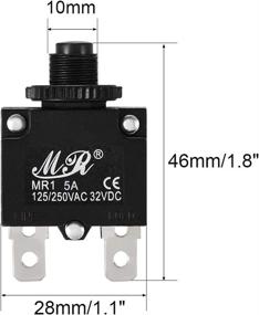 img 1 attached to Uxcell Thermal Overload Protector Circuit Industrial Electrical