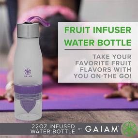 img 1 attached to 🍓 Gaiam BPA-Free Fruit Infuser Water Bottle: Non-Toxic and Health-Conscious