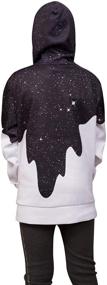 img 1 attached to Stylish UNICOMIDEA Pouring Pullover Sweatshirt for Boys' Fashion Hoodies & Sweatshirts