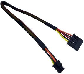 img 4 attached to COMeap HDD SATA Power Cable Replacement - GP2JM 🔌 Compatible for Dell Inspiron 3653 3650 Series (Pack of 2)