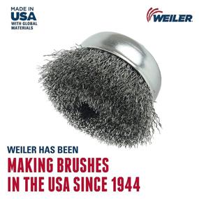img 3 attached to Weiler Threaded Crimped Diameter Bristle: Achieve Optimal Cleaning Performance