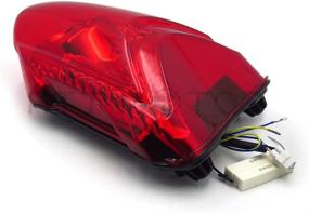 img 2 attached to 🚦 SMT- RED LED Tail Light Brake Turn Signal - 2008-2012 Suzuki Hayabusa / GSX1300R Compatible [B07FXZJ385]