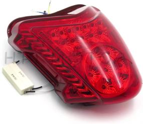 img 1 attached to 🚦 SMT- RED LED Tail Light Brake Turn Signal - 2008-2012 Suzuki Hayabusa / GSX1300R Compatible [B07FXZJ385]