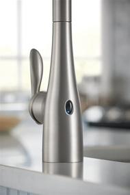 img 1 attached to 🚰 Moen Arbor Motionsense Wave Sensor Touchless Kitchen Faucet: Power Clean, Spot Resist Stainless