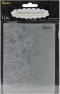 embossing folder for spring flowers by darice, 4.25 x 5.75-inch logo