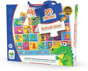img 1 attached to Exploring the Alphabet: 🧩 Learning Journey's Jumbo Puzzle Adventure