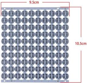 img 2 attached to 🌈 ALITOVE 100Pcs WS2812B Addressable Module: Versatile and Vibrant Lighting Solution