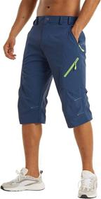 img 4 attached to LACSINMO Shorts Hiking Walking Pockets Men's Clothing and Active