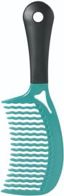img 2 attached to 🐾 Teal Wet Brush Pet Brush: Ultimate Detangling Comb for Your Pet's Coat
