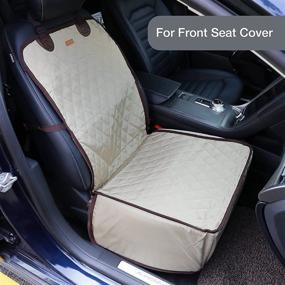 img 3 attached to 🐶 Felicificer Dog Car Seat - The Ultimate 2 in 1 Car Seat Cover for Pets with Waterproof & Nonslip Features - Ideal for Cars, Trucks, and SUVs