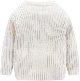 img 3 attached to Mud Kingdom Boys' Toddler Turtleneck Pullover Sweater in Clothing