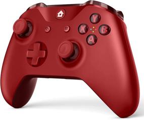 img 4 attached to 🎮 Enhanced Wireless Xbox One Controller - Compatible with Xbox One S/X & Windows 7/8/10 (RED)