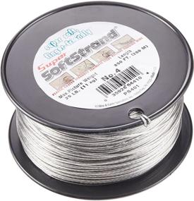 img 4 attached to 🔗 Wire & Cable Specialties Super Softstrand, Vinyl Coated Stranded Stainless Steel Wrapping: Size 4, 850 ft (259.1 m) Picture Wire