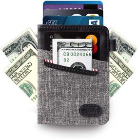 img 4 attached to 👔 Premium Minimalist Wallet: Stylish Credit Holder for Men - Explore Wallets, Card Cases & Money Organizers