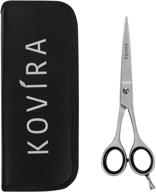 💇 kovira professional 6.5 inch hair cutting scissors - razor sharp hairdressing shears for home haircuts - japanese stainless steel barber scissor - suitable for women and men logo