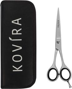 img 4 attached to 💇 Kovira Professional 6.5 Inch Hair Cutting Scissors - Razor Sharp Hairdressing Shears for Home Haircuts - Japanese Stainless Steel Barber Scissor - Suitable for Women and Men