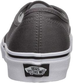 img 2 attached to Black Canvas Skate Shoes for Men - Vans Authentic