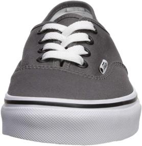 img 3 attached to Black Canvas Skate Shoes for Men - Vans Authentic