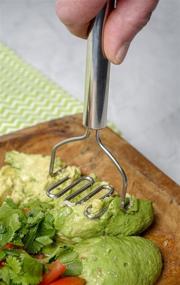 img 1 attached to RSVP Endurance Stainless Avocado Masher