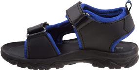 img 3 attached to Rugged Bear Boys Sandals Toddler Boys' Shoes