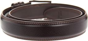 img 2 attached to 👔 Florsheim Pebble Grain Leather Men's Belts - Premium Accessories for Style-conscious Men