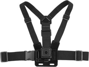 img 3 attached to 📷 CamKix Adjustable Chest Mount Harness Compatible with GoPro Hero 8 Black, 7, 6, 5, Session, Hero 4, DJI Osmo Action – Fully Adjustable Chest Strap