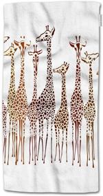 img 3 attached to HGOD DESIGNS Giraffes Bathroom Decorative