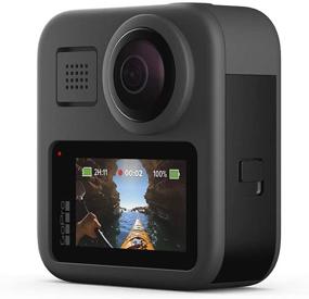 img 3 attached to 📷 GoPro MAX — Waterproof 360 & Traditional Camera: Touch Screen, Spherical 5.6K30 HD Video, 16.6MP 360 Photos, 1080p Live Streaming, Stabilization