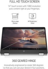 img 1 attached to HP Chromebook X360 14A Laptop