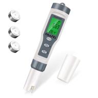 📊 orapxi digital ph tester for water - accurate ph meter for household drinking water, hydroponics, lab & aquarium with 0.01ph resolution and atc logo