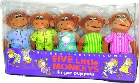 img 2 attached to 🐒 MerryMakers Little Monkeys 5 Inch Playset