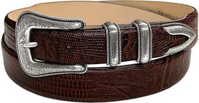 img 4 attached to Italian Brenton Calfskin Designer Men's Accessories with Alligator Embellishments