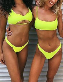 img 2 attached to 👙 Impress at the Beach with IBIZA VIBE Bikini Brazilian Swimsuits: Women's Clothing for Swimsuits & Cover Ups!